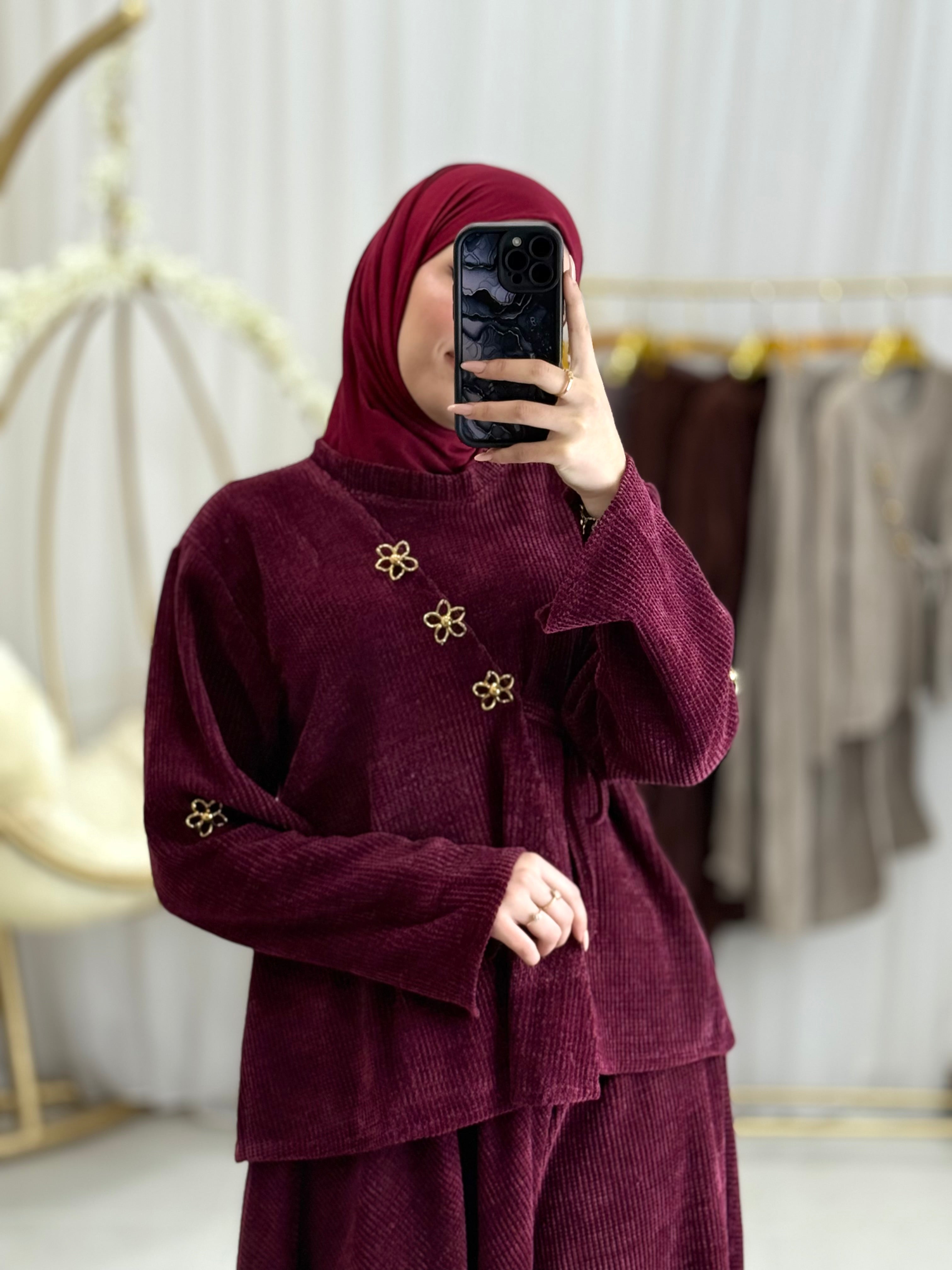 Ensemble Flora – Élégance & Confor (Jupe)